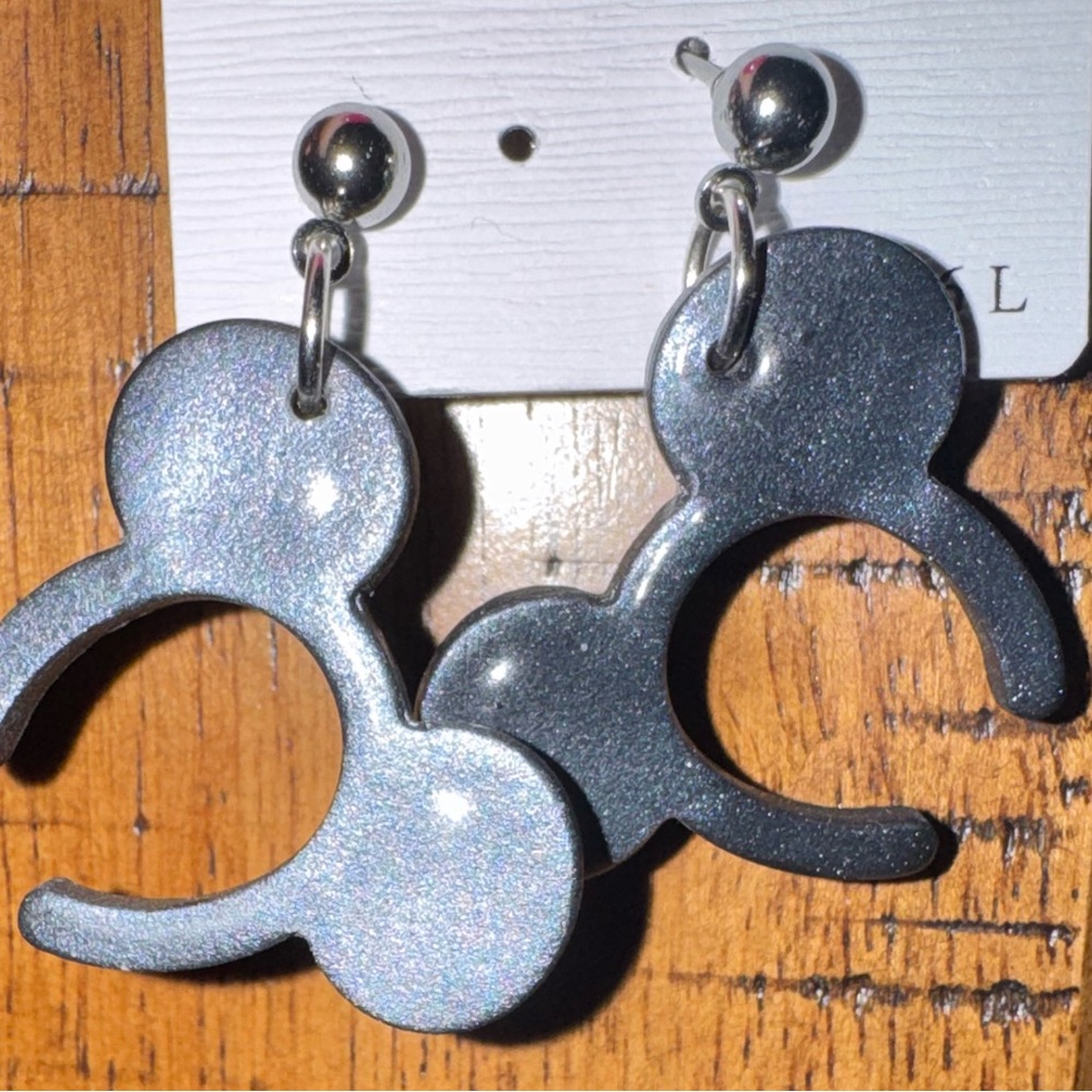 Mouse headband earrings